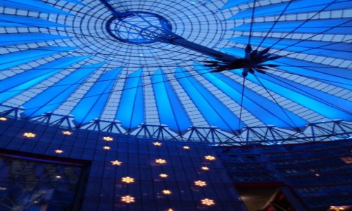 Zdjcie NIEMCY / - / Berin / Potsdamer Platz w witecznej odsonie