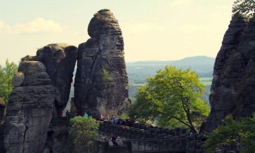 Zdjęcie NIEMCY / Saksonia / Bastei / -szwajcaria saksońska-