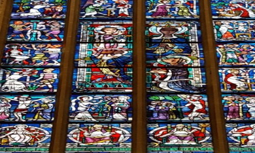 Zdjęcie NIEMCY / Bawaria / Monachium / Witraże Frauenkirche