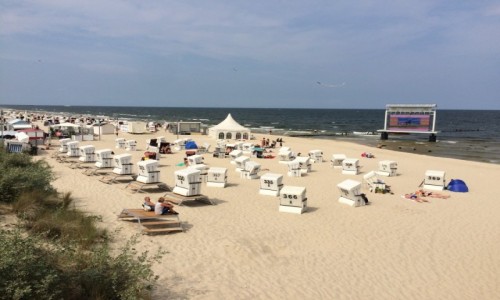 Zdjcie NIEMCY / xxx / Heringsdorf  / Plaa w Heringsdorfie