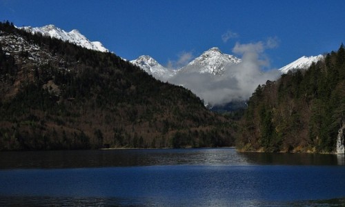Zdjęcie NIEMCY / Bawaria / Hohenschwangau / Jezioro