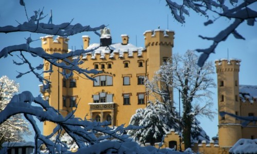 Zdjcie NIEMCY / Bawaria / Schwangau / Zamek Hohenschwangau
