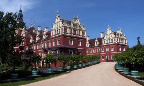 Zdjcie NIEMCY / Saksonia / Bad Muskau / Zamek Bad Muskau