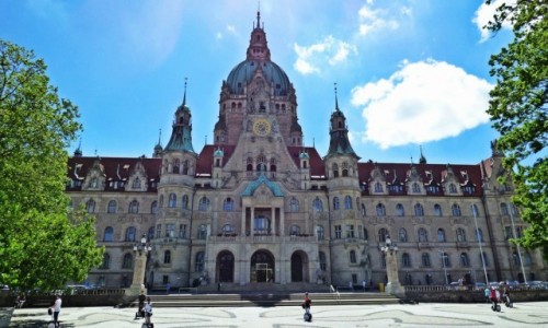 Zdj�cie NIEMCY / Dolna Saksonia, Hanower / Nowy Ratusz / Zabytkowe Niemcy