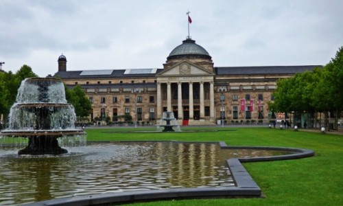 Zdj�cie NIEMCY / Hesja, Wiesbaden / Kurhaus (dom zdrojowy) / Zabytkowe Niemcy