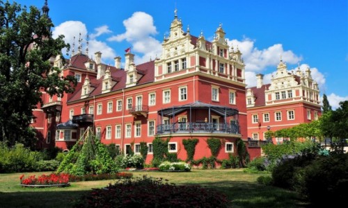 Zdjecie NIEMCY / Brandenburgia / Nowy Zamek, Park Muakowski (Bad Muskau) / okazay z kadej strony...