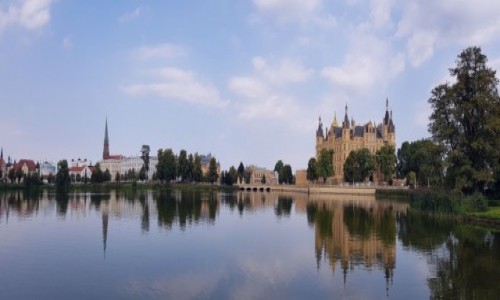 Zdjecie NIEMCY / Pnocne Niemcy / Miasto Schwerin / Schwerin panorama 