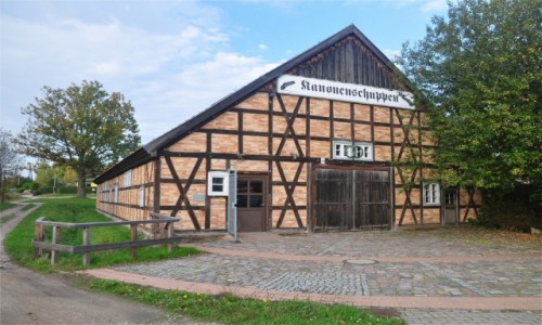 Zdj�cie NIEMCY / Brandenburgia / Gartz (Oder) / Architektura w Gartz (Oder)