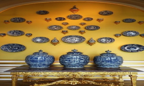 Zdjcie NIEMCY / Saksonia / Drezno / Zwinger - kolekcja porcelany chiskiej