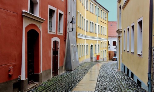 Zdjecie NIEMCY / Saksonia / Goerlitz / Uliczka w Goerlitz