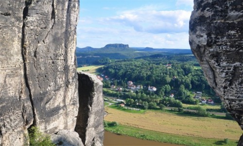 Zdjęcie NIEMCY / Saksonia / Rathen / Saksońskie krajobrazy