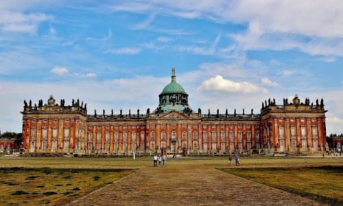 Zdjęcie NIEMCY / Brandenburgia / Poczdam / Nowy Pałac z 1769 roku