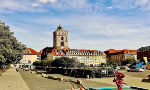 Zdjęcie NIEMCY / Brandenburgia / Frankfurt nad Odrą / Brunnenplatz
