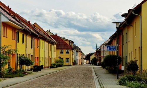 Zdjęcie NIEMCY / Brandenburgia / Frankfurt nad Odrą /  Fischerstrasse