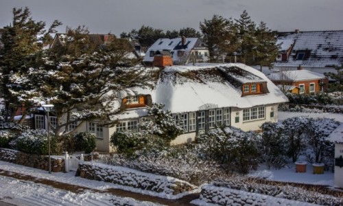 Zdjcie NIEMCY / Sylt / Westerland  / Zima na wyspie
