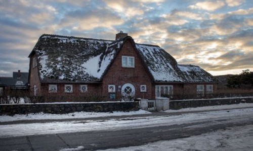 Zdjcie NIEMCY / Sylt / Westerland  / Zima na wyspie