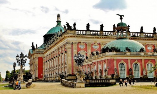 Zdjecie NIEMCY / Brandenburgia / Poczdam / Nowy Paac z 1769 roku