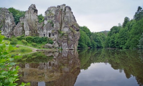 Zdjecie NIEMCY / Pnocna Nadrenia Westfalii / Horn-Bad Meinberg / - Externsteine -