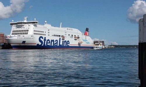 Zdjcie NIEMCY / Kiel / Port morski / Kilonia - Niemcy - prom morski