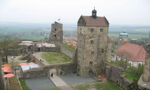 Zdjęcie NIEMCY / Saksonia / Stolpen / resztki zamku w Stolpen