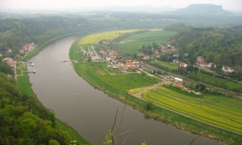 Zdjęcie NIEMCY / Saksonia / SZwajcacria Saksonska / przełom Łaby