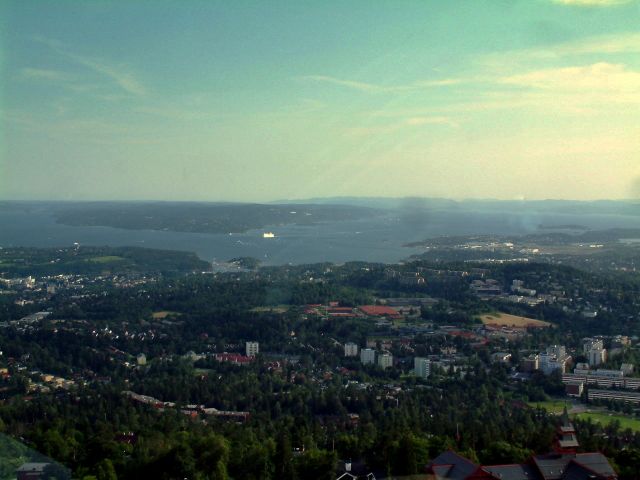 Zdjęcia: Skocznia , Oslo , jak to skoczek widzi , NORWEGIA Zdjęcia: Skocznia , Oslo , jak to skoczek widzi , NORWEGIA