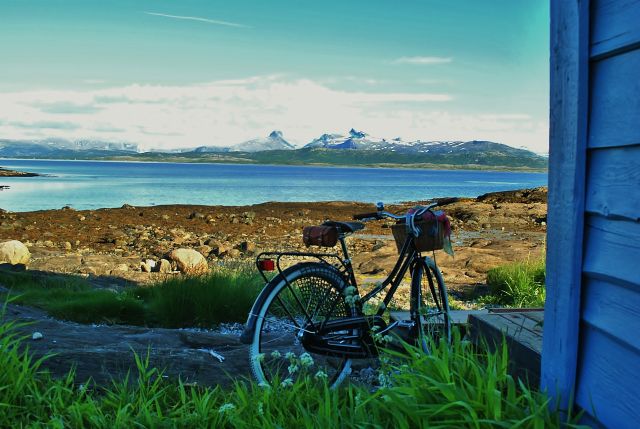 Zdjęcia: Bodø, Nordland , rowerem:), NORWEGIA Zdjęcia: Bodø, Nordland , rowerem:), NORWEGIA
