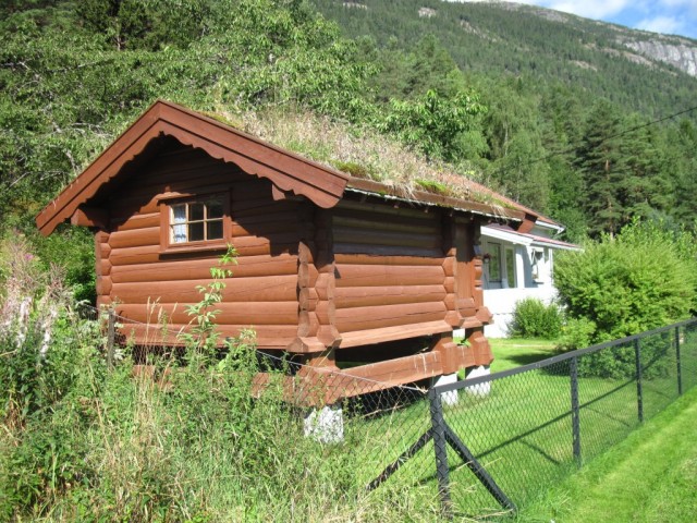 Zdj cia: Seljord, Telemark, Norwegia 2013 - Seljord - budynek w stylu norweskim, NORWEGIA