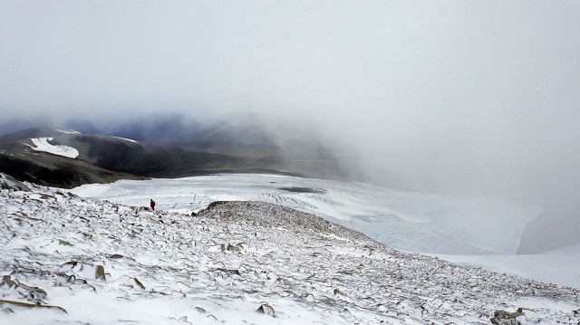 Zdj cia: Galdhopiggen, Oppland, Zejście z Galdhopiggen, NORWEGIA Zdj cia: Galdhopiggen, Oppland, Zejście z Galdhopiggen, NORWEGIA