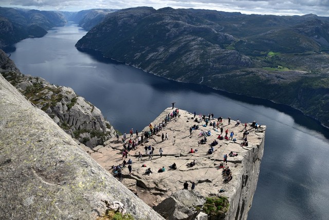Zdj cia: Preikestolen, Rogaland, Preikestolen, NORWEGIA Zdj cia: Preikestolen, Rogaland, Preikestolen, NORWEGIA