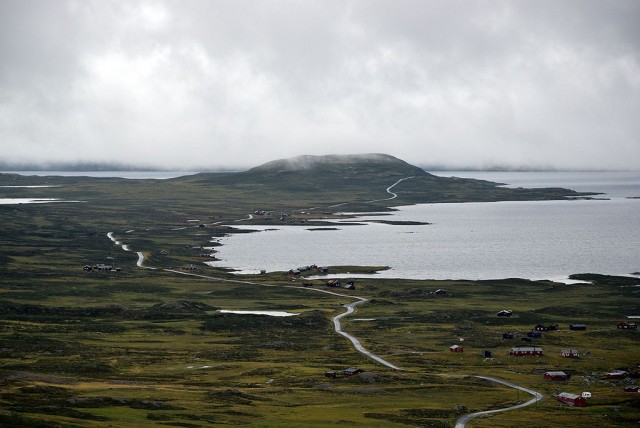 Zdj cia: Jotunheimen, Oppland, jezioro Vinstre, NORWEGIA Zdj cia: Jotunheimen, Oppland, jezioro Vinstre, NORWEGIA