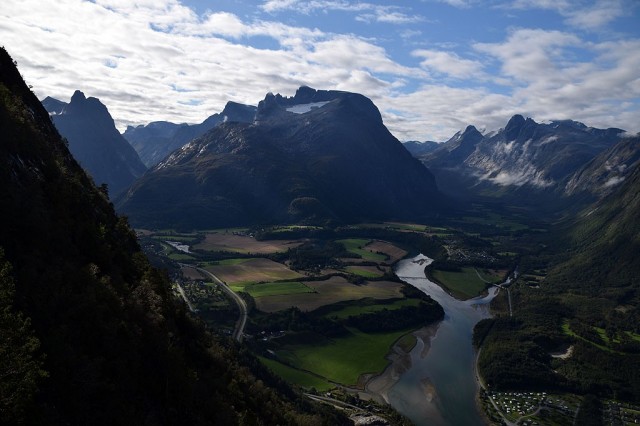 Zdj cia: Andalsnes, More og Romsdal, Romsdalen, NORWEGIA