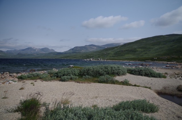 Zdj cia: Eldrevatnet Lake, Hemsedal Valley, Jezioro Eldrevatnet, NORWEGIA Zdj cia: Eldrevatnet Lake, Hemsedal Valley, Jezioro Eldrevatnet, NORWEGIA