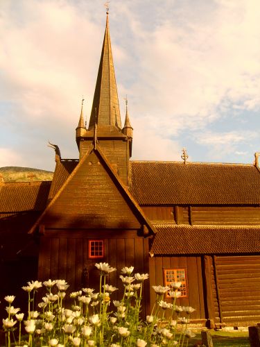 Zdjęcia: Lom, Jotunheimen, Stavkirke, NORWEGIA Zdjęcia: Lom, Jotunheimen, Stavkirke, NORWEGIA