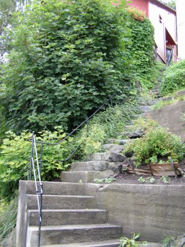 Zdjęcia: Arendal, Południowe wybrzeże, Schody do.., NORWEGIA Zdjęcia: Arendal, Południowe wybrzeże, Schody do.., NORWEGIA