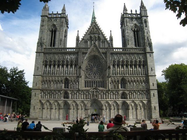 Zdjęcia: Trondheim, katedra, NORWEGIA Zdjęcia: Trondheim, katedra, NORWEGIA