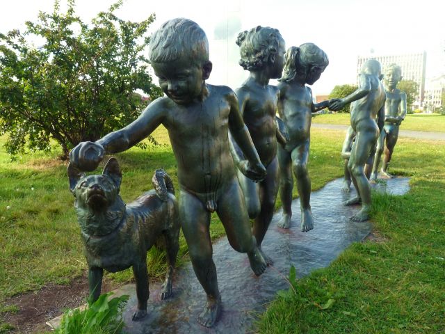 Zdjęcia: Narvik, Nordeland, pomnik w Narviku, NORWEGIA Zdjęcia: Narvik, Nordeland, pomnik w Narviku, NORWEGIA