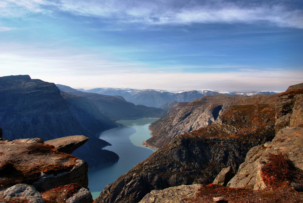 Zdjęcia: Tyssedal, Hordaland, TROLLTUNGA, NORWEGIA Zdjęcia: Tyssedal, Hordaland, TROLLTUNGA, NORWEGIA