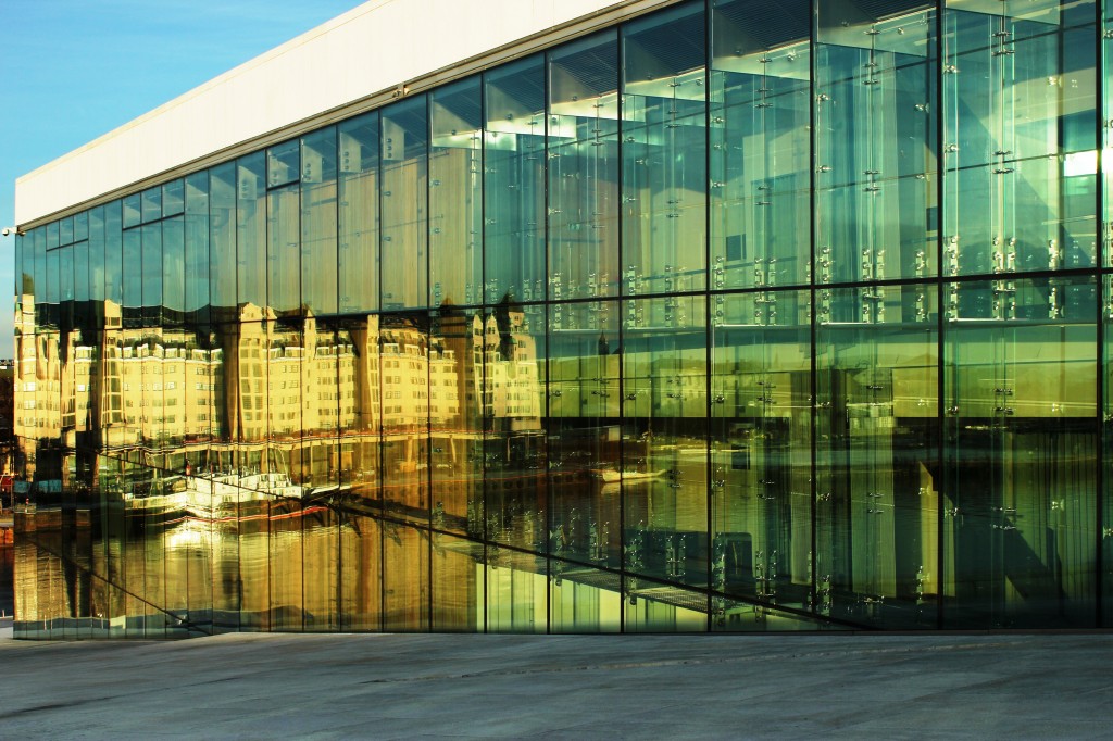 Zdjęcia: Oslo , Oslo, Szklane odbicie, NORWEGIA Zdjęcia: Oslo , Oslo, Szklane odbicie, NORWEGIA