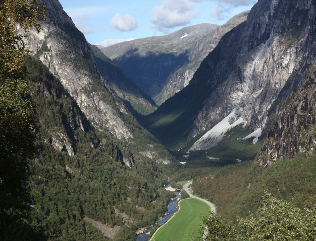 Zdjęcia: Droga Stalheimkleiva, Stalheim, Dolina, NORWEGIA Zdjęcia: Droga Stalheimkleiva, Stalheim, Dolina, NORWEGIA