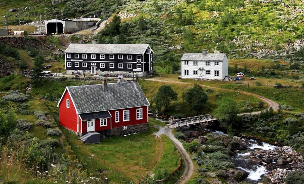 Zdjęcia: Aurland, Sogn og Fjordane, Trzy domki, NORWEGIA Zdjęcia: Aurland, Sogn og Fjordane, Trzy domki, NORWEGIA