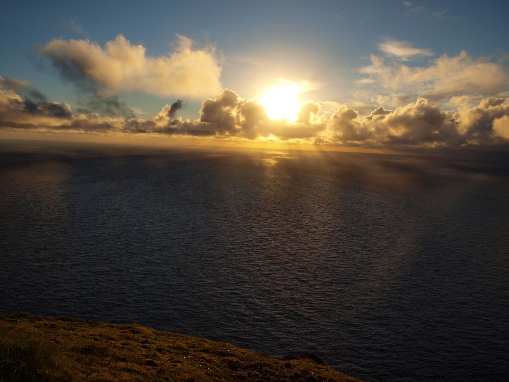 Zdjęcia: Nordkapp, Laponia, noc na Nordkapie, NORWEGIA Zdjęcia: Nordkapp, Laponia, noc na Nordkapie, NORWEGIA