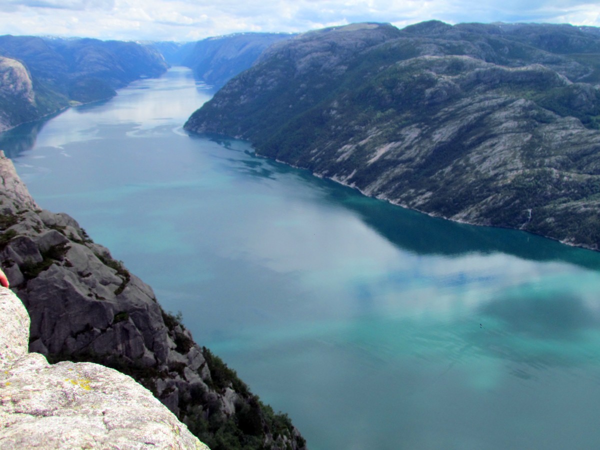 Zdjęcia: Preikostolen, Rogaland, Lysefjord, NORWEGIA Zdjęcia: Preikostolen, Rogaland, Lysefjord, NORWEGIA