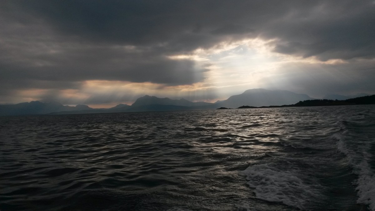 Zdjęcia: koło Harstad, Trøms, na Fjordzie, NORWEGIA Zdjęcia: koło Harstad, Trøms, na Fjordzie, NORWEGIA