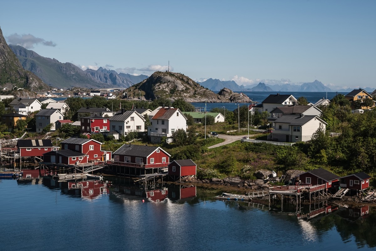 Zdjęcia: Reine, Lofoty, Reine, NORWEGIA Zdjęcia: Reine, Lofoty, Reine, NORWEGIA