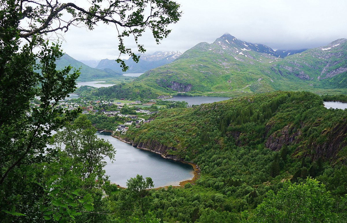 Zdjęcia: Powrót z Djevelporten, Lofoty, Okolice Svolvær, NORWEGIA Zdjęcia: Powrót z Djevelporten, Lofoty, Okolice Svolvær, NORWEGIA