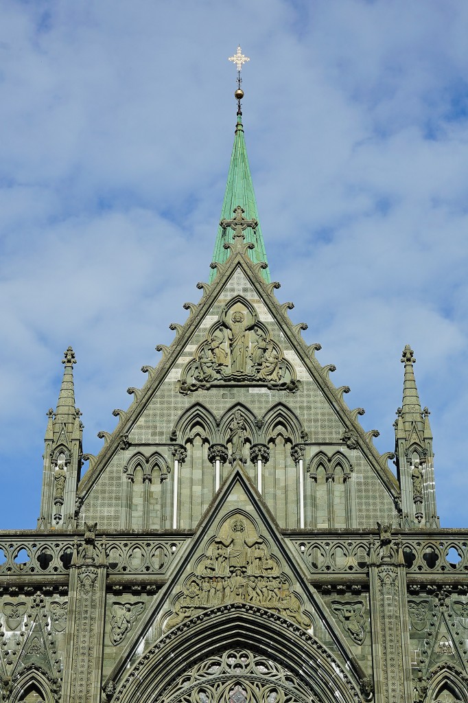 Zdjęcia: Trondheim, Trøndelag, Katedra Nidarosdomen, detale, NORWEGIA Zdjęcia: Trondheim, Trøndelag, Katedra Nidarosdomen, detale, NORWEGIA