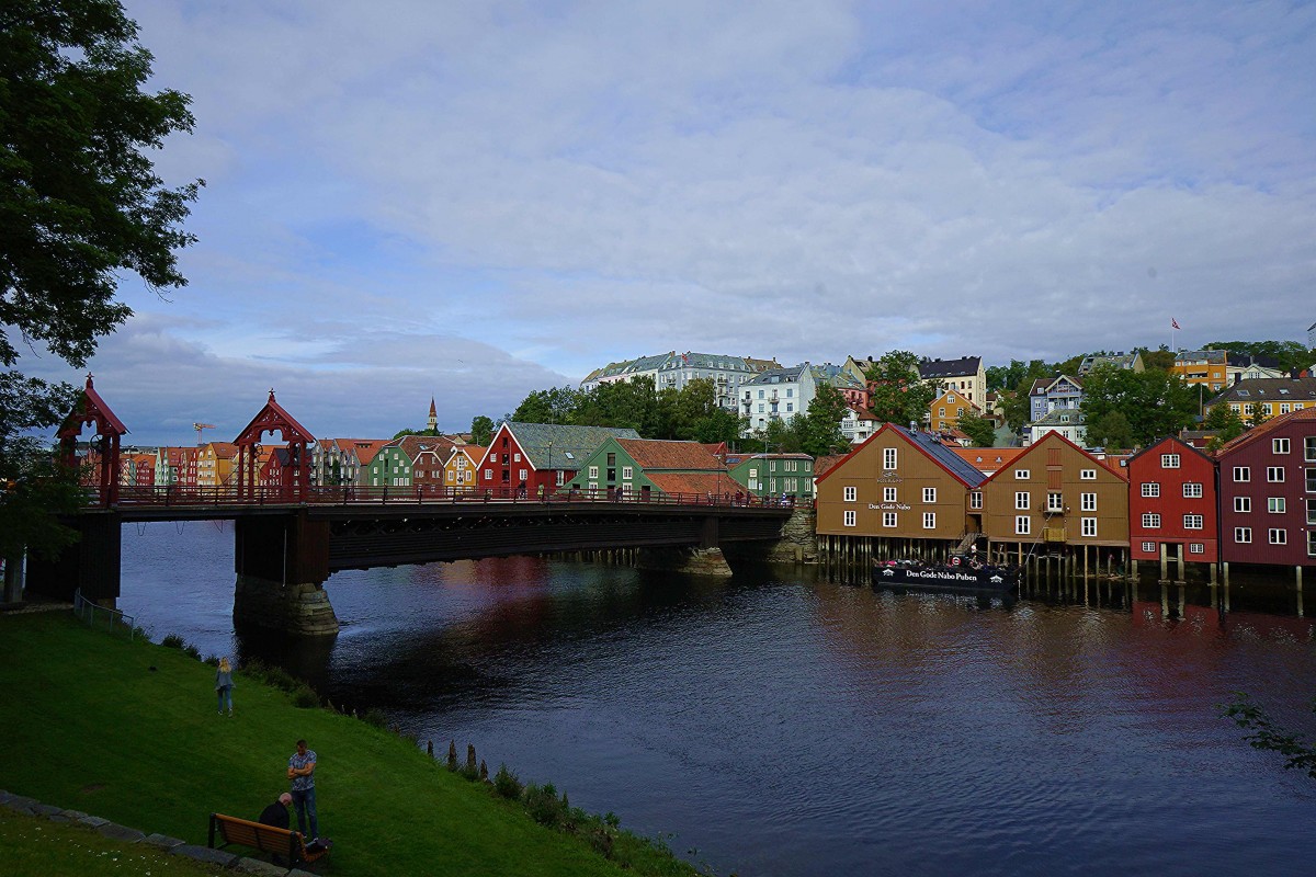 Zdjęcia: Trondheim, Trøndelag, Pod wieczór, NORWEGIA Zdjęcia: Trondheim, Trøndelag, Pod wieczór, NORWEGIA