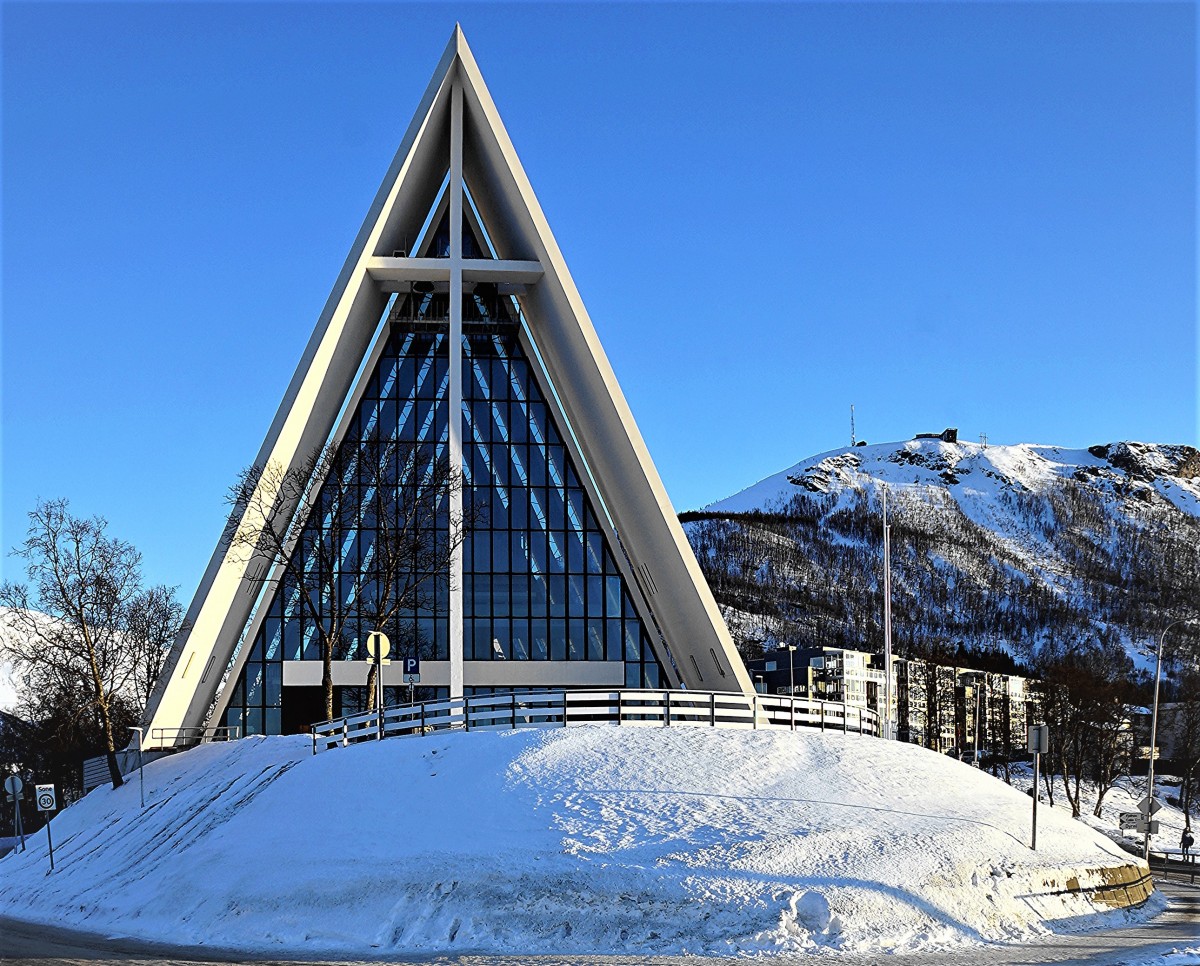 Zdjęcia: Tromsdalen , Troms, Katedra Arktyczna, NORWEGIA Zdjęcia: Tromsdalen , Troms, Katedra Arktyczna, NORWEGIA