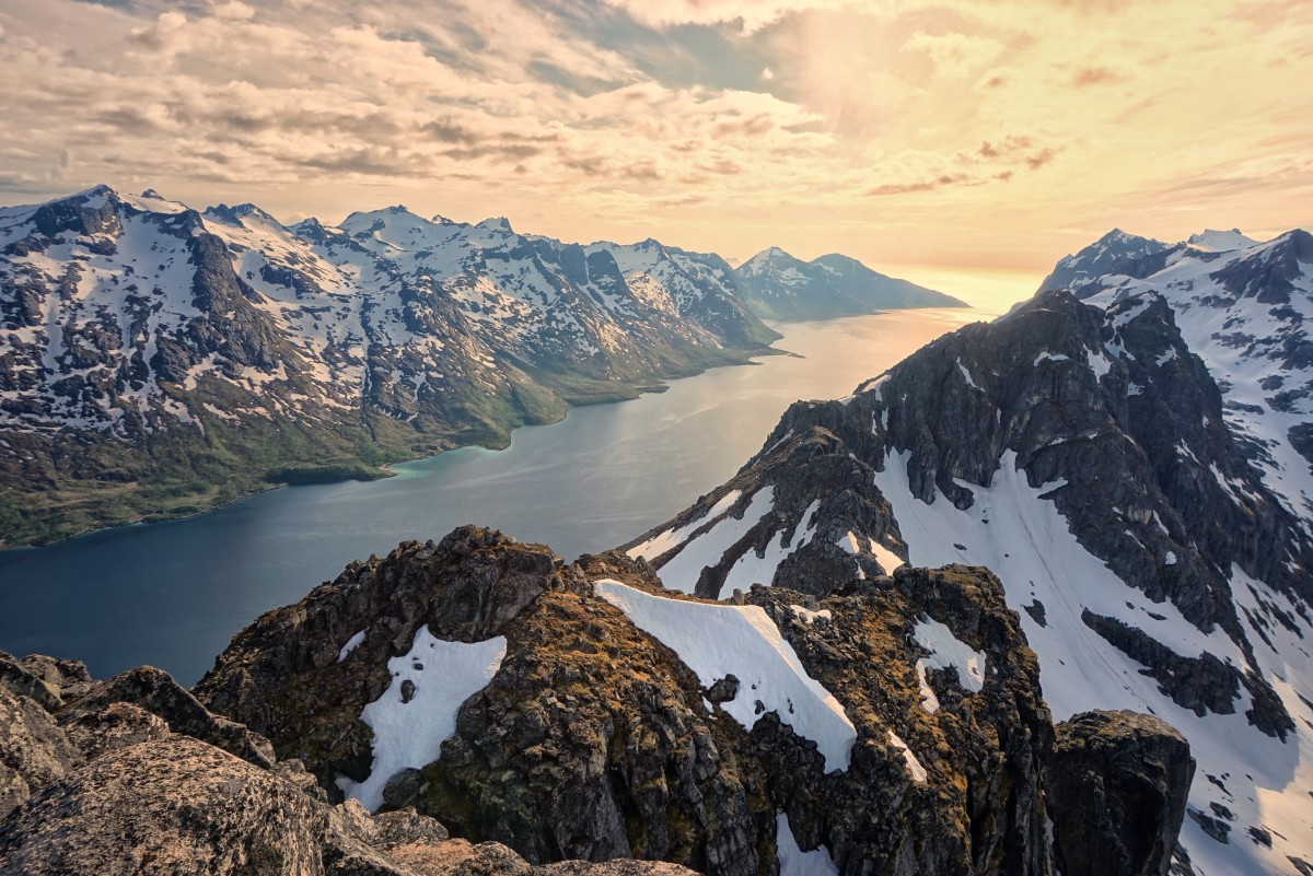 Zdjęcia: Tromsø, Troms, Midnight sun, NORWEGIA Zdjęcia: Tromsø, Troms, Midnight sun, NORWEGIA